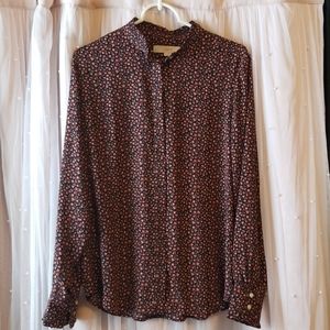 Loft floral blouse